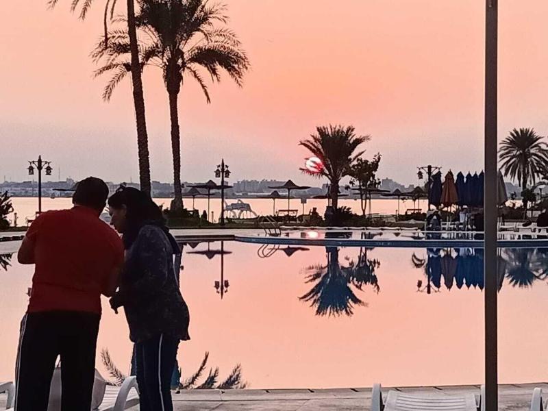 Tolip El Forsan Hotel Ismailia Exterior foto Sunset at the Port of San Diego
